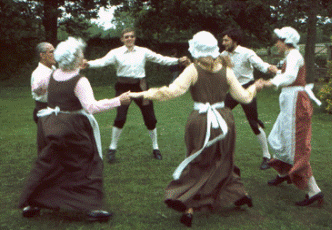 Display dancing in the 1980s